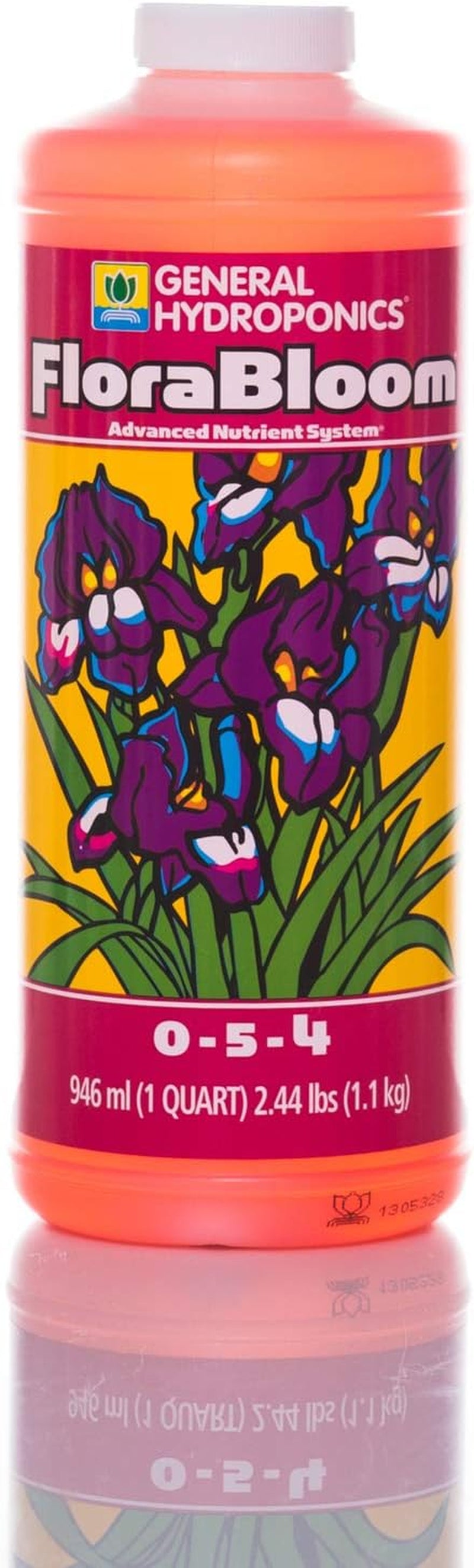 Flora Series: Floramicro, Florabloom, Floragro - 3-Part Hydroponic Nutrient System, 1 Qt. Bottles
