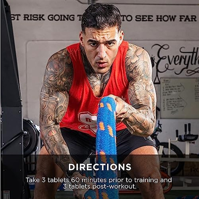 NITRIX 2.0, Workout Supplement, Nitric Oxide Precursors, 3G Creatine, 3G L Citrulline, L-Citrulline, Supports Workout Performance, Pumps, Muscle Recovery and Endurance, 180 Tablets, 60 Servings