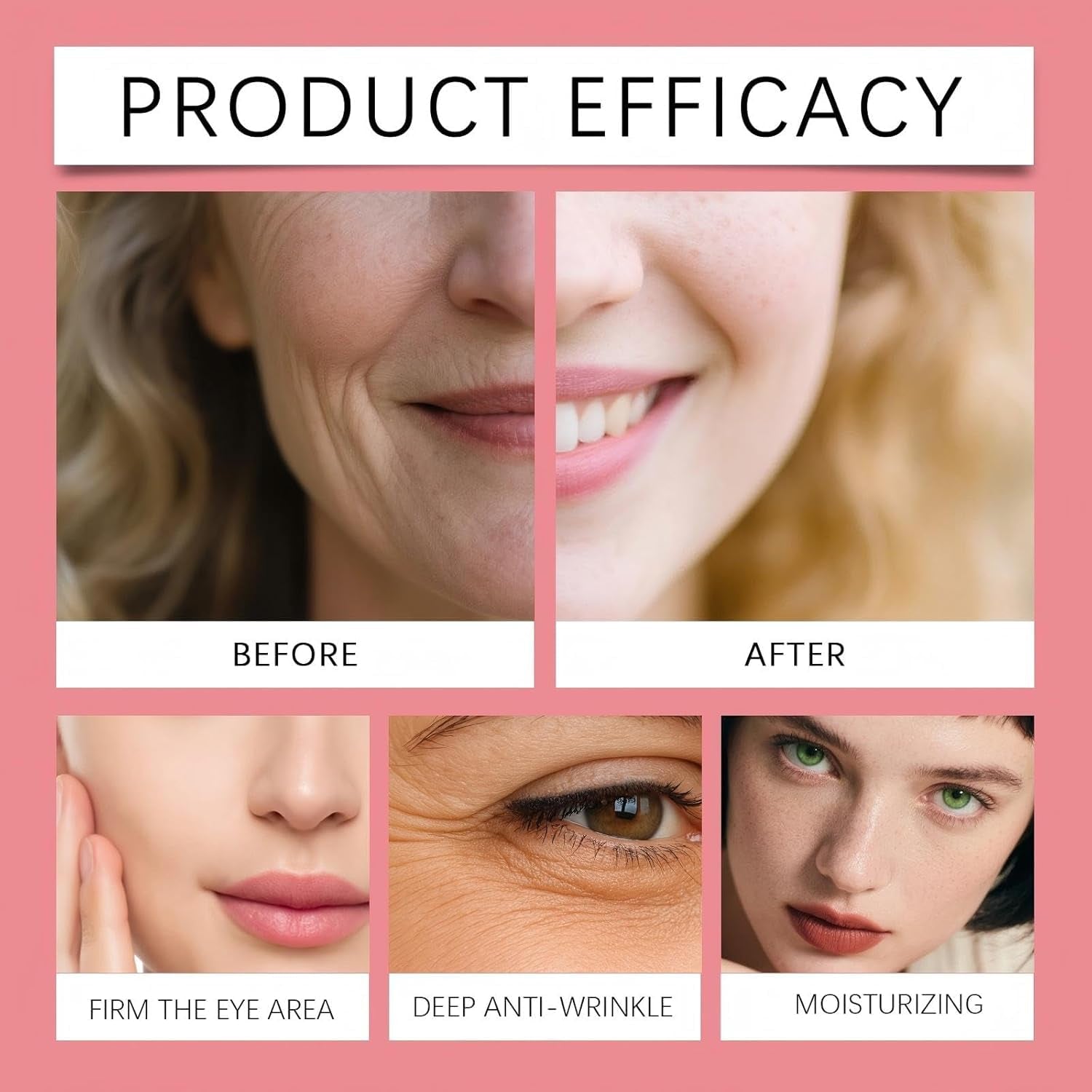 2PCS All-In-One Time Reverse Cream with Centella Asiatica (Cica), Deeply Moisturizes and Nourishes the Skin, Nourishing, Hydrates, Firms & Reduces Wrinkles, Collagen & Hyaluronic Acid