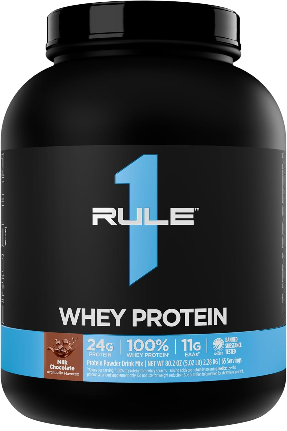 Whey Protein Powder, Banana Crème, 27 Servings | 24G Fast-Acting Protein from All-Whey Sources with Naturally Occurring Eaas & Bcaas for Workout Recovery or Anytime Use