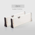 4 Pack Drawer Dividers Organizer Adjustable Storage Retractable Drawer Partition Holder Household Clapboard Kitchen Organizer