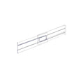1/4/6Pcs Drawer Dividers Organizers Adjustable Clear Plastic Drawers Separators for Clothing, Kitchen Utensils and Makeup Office