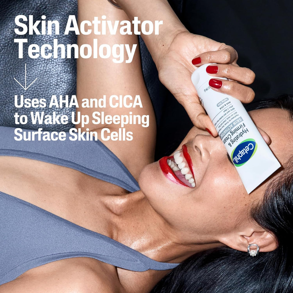Skin Activator Firming Face & Neck Cream, AHA + CICA, 3.4 Oz | Anti-Aging Moisturizer, Hydrates and Firms Face, Neck, Chest, Mandelic Acid AHA, CICA, Dermatologist Recommended