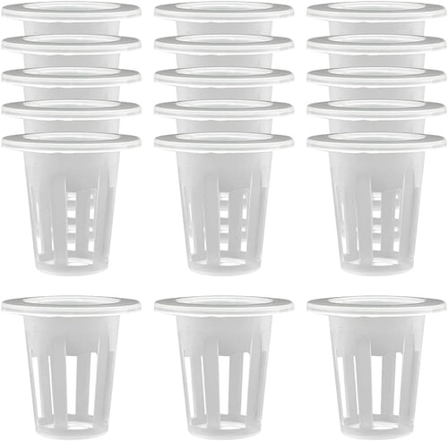 100 Pcs Hydroponic Growing Baskets Hydroponics Seed Starters Seed Starting Baskets Small Hydroponics Grow Baskets Plant Replacement Baskets Hydroponics Supplies