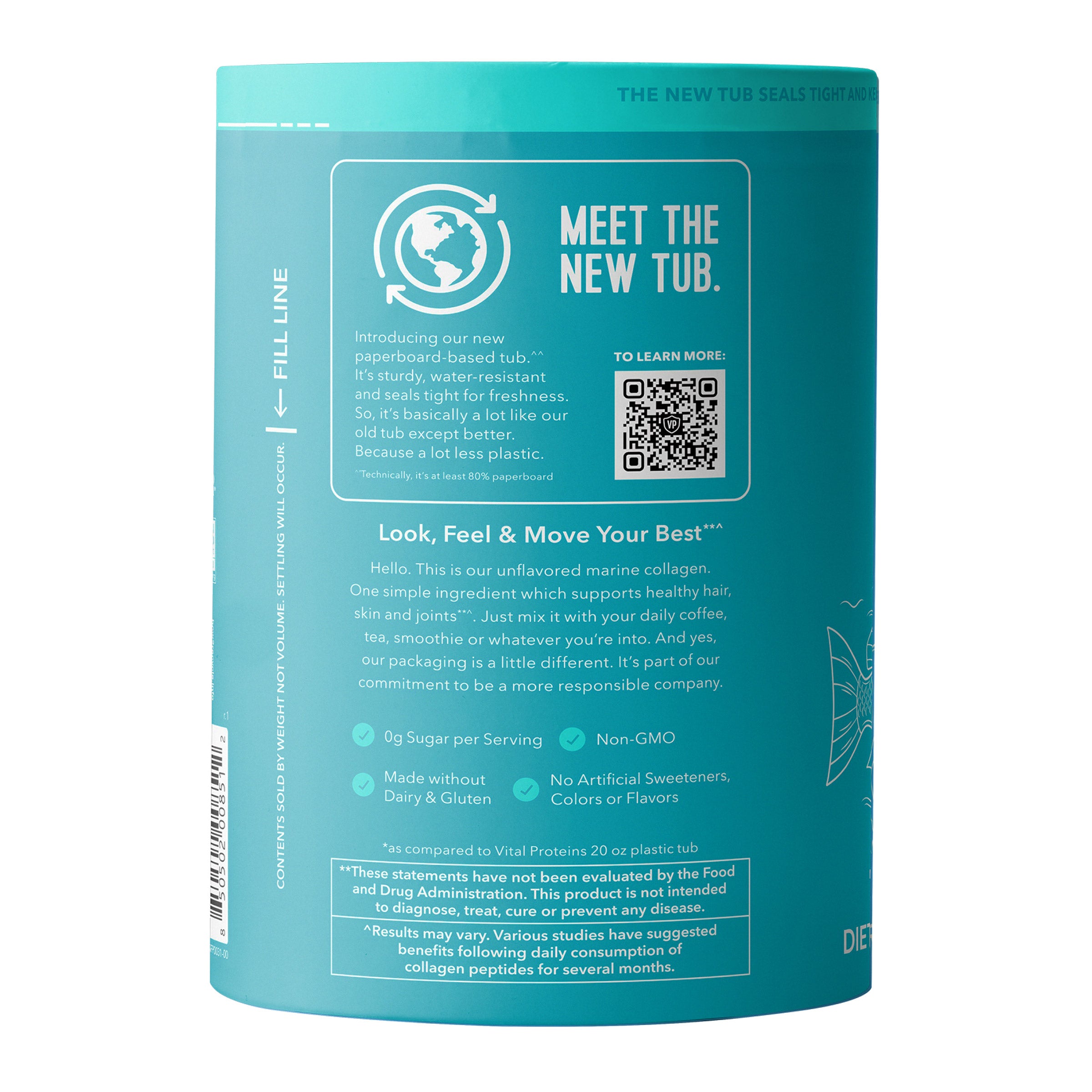 Vital Proteins Marine Collagen, Unflavored, 14.5 Oz