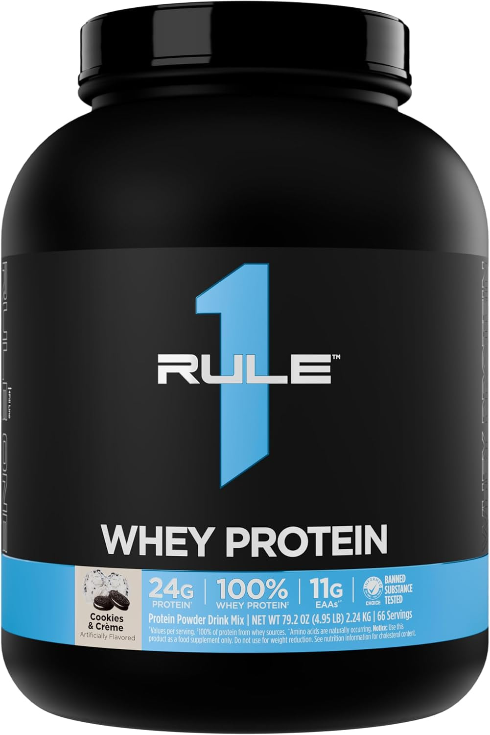 Whey Protein Powder, Banana Crème, 27 Servings | 24G Fast-Acting Protein from All-Whey Sources with Naturally Occurring Eaas & Bcaas for Workout Recovery or Anytime Use