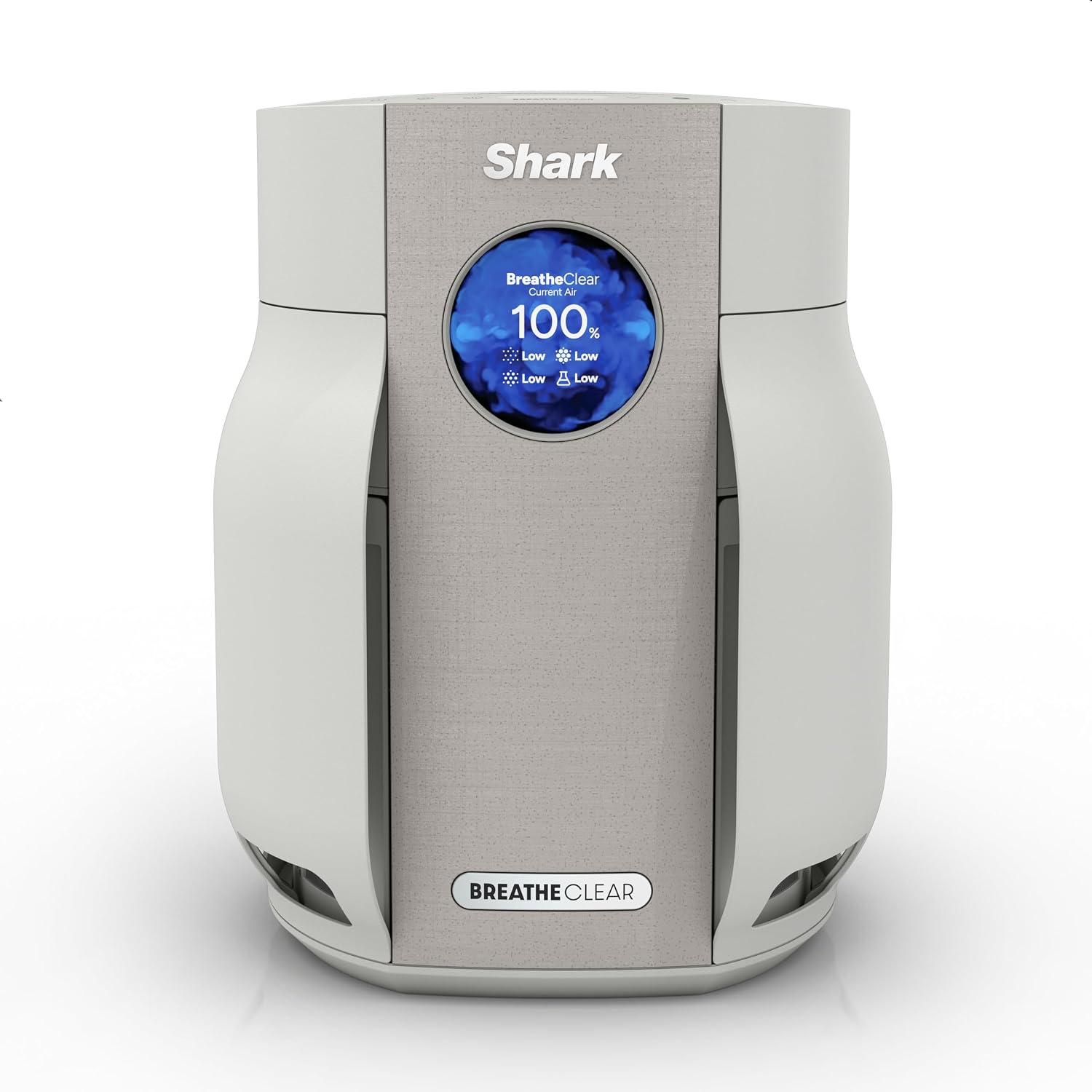 Shark Breatheclear Max, Smart Air Purifier for Whole Home or Large Room, Motion Sensing, Hepa-Exceeding in All Modes, No Filter Changes up to 6 Years, Dove, HP362 (2026)