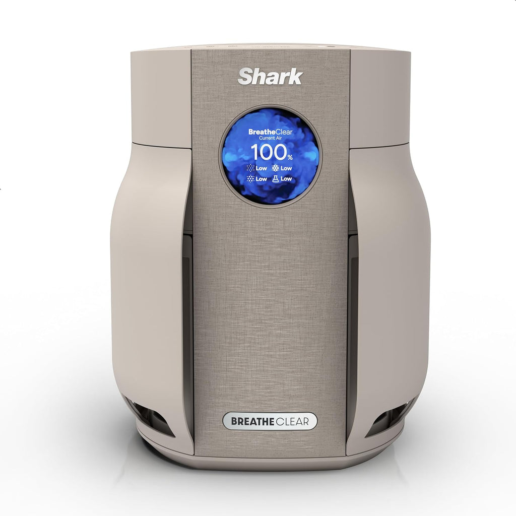 Shark Breatheclear Max, Smart Air Purifier for Whole Home or Large Room, Motion Sensing, Hepa-Exceeding in All Modes, No Filter Changes up to 6 Years, Dove, HP362 (2026)