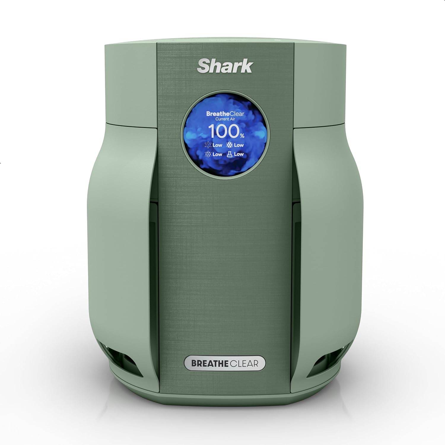 Shark Breatheclear Max, Smart Air Purifier for Whole Home or Large Room, Motion Sensing, Hepa-Exceeding in All Modes, No Filter Changes up to 6 Years, Dove, HP362 (2026)