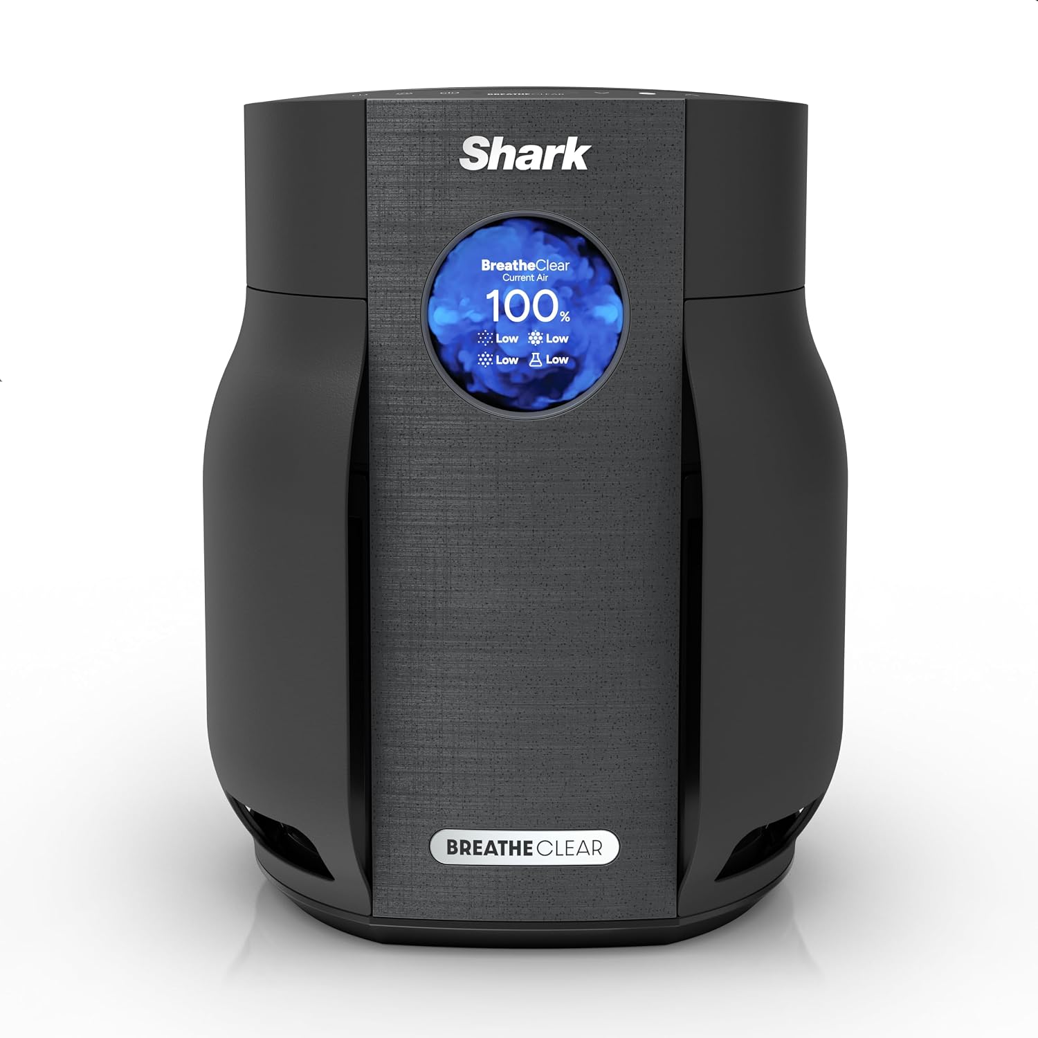 Shark Breatheclear Max, Smart Air Purifier for Whole Home or Large Room, Motion Sensing, Hepa-Exceeding in All Modes, No Filter Changes up to 6 Years, Dove, HP362 (2026)