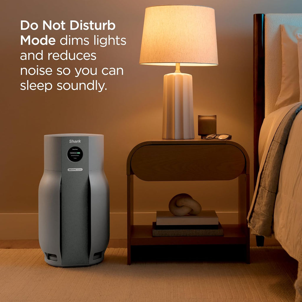 Shark Breatheclear Max, Smart Air Purifier for Whole Home or Large Room, Motion Sensing, Hepa-Exceeding in All Modes, No Filter Changes up to 6 Years, Dove, HP362 (2026)