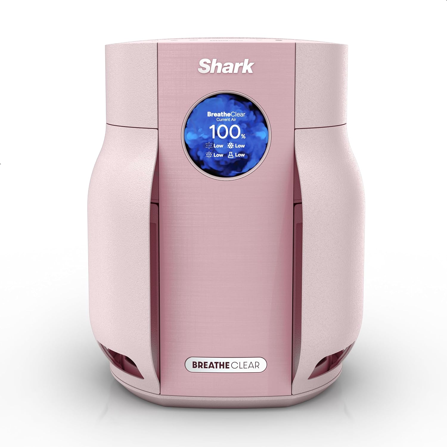 Shark Breatheclear Max, Smart Air Purifier for Whole Home or Large Room, Motion Sensing, Hepa-Exceeding in All Modes, No Filter Changes up to 6 Years, Dove, HP362 (2026)