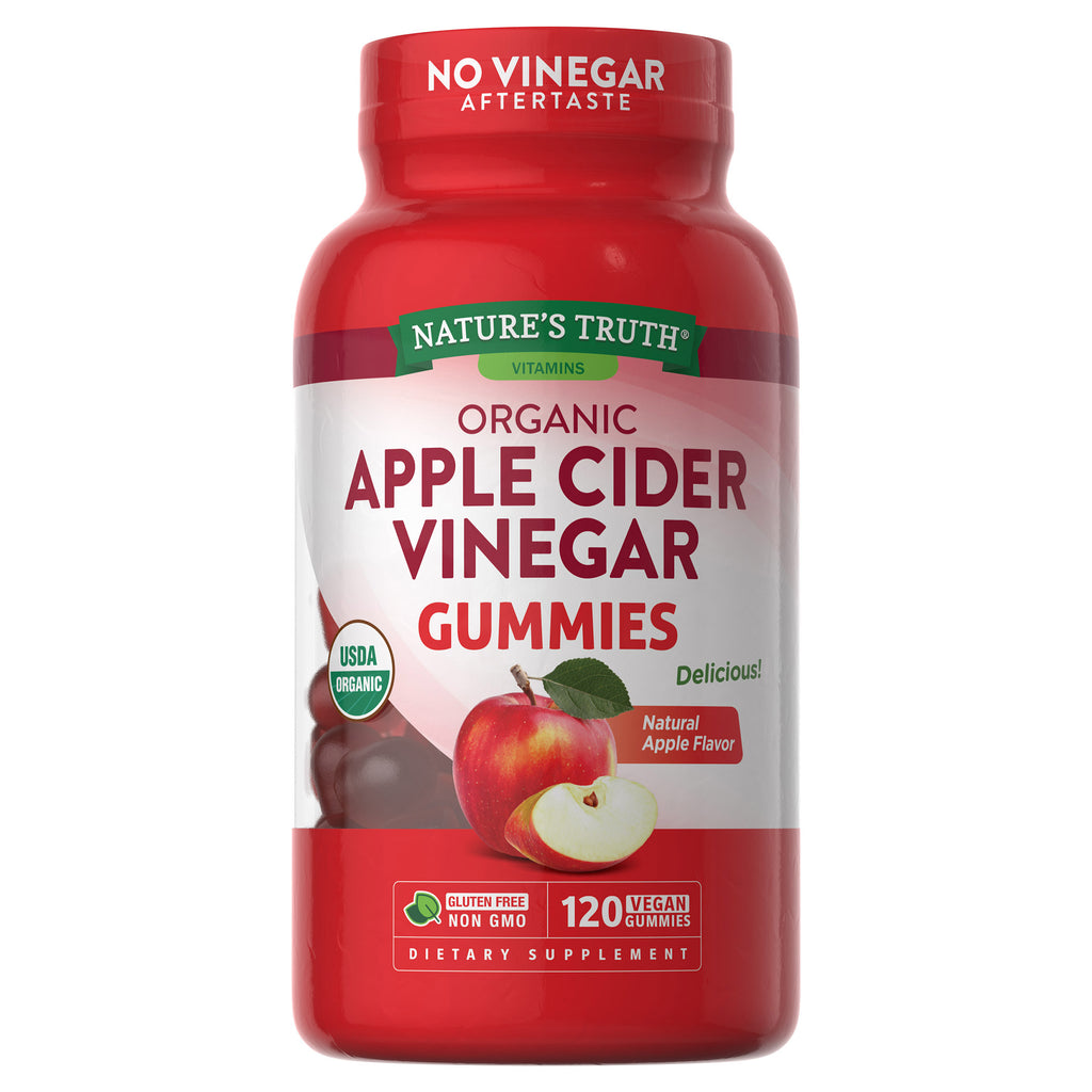 Nature'S Truth Organic Apple Cider Vinegar 500 Mg., 120 Gummies