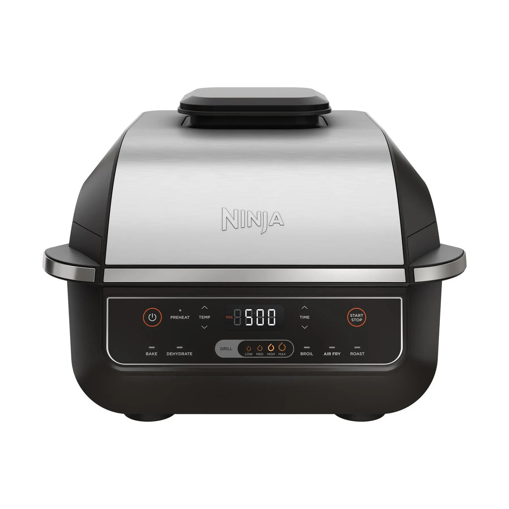 Ninja Foodi 6-In-1 Indoor Grill & 4-Qt Air Fryer with Roast, Bake, Broil, Dehydrate (2Nd Gen) - EG201