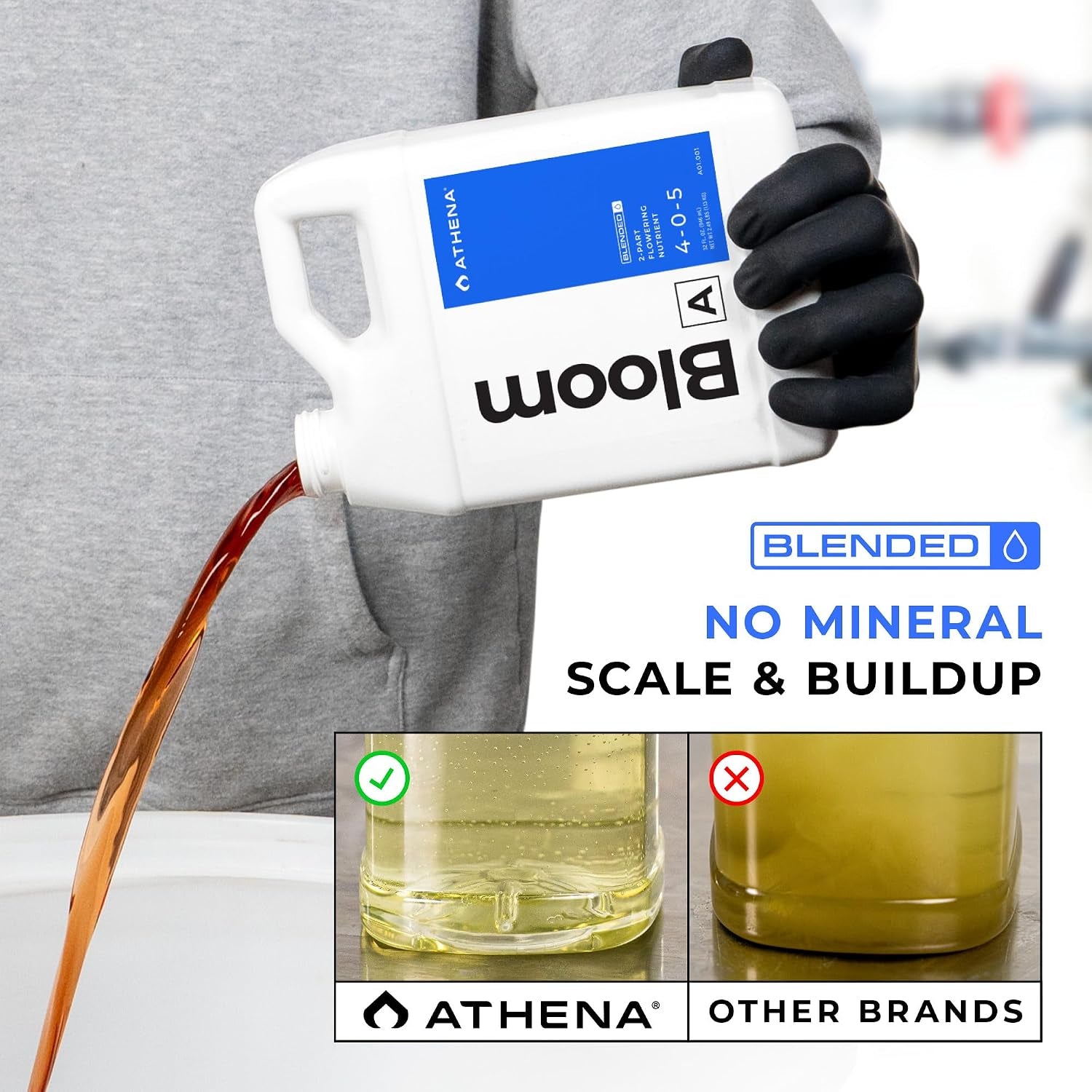Blended Line Complete Nutrient Kit | 8-Part Hydroponic Fertilizer System | Grow A&B, Bloom A&B, PK, Camg, Balance, Cleanse | Liquid Plant Food for Veg & Flowering | 32 Ounce