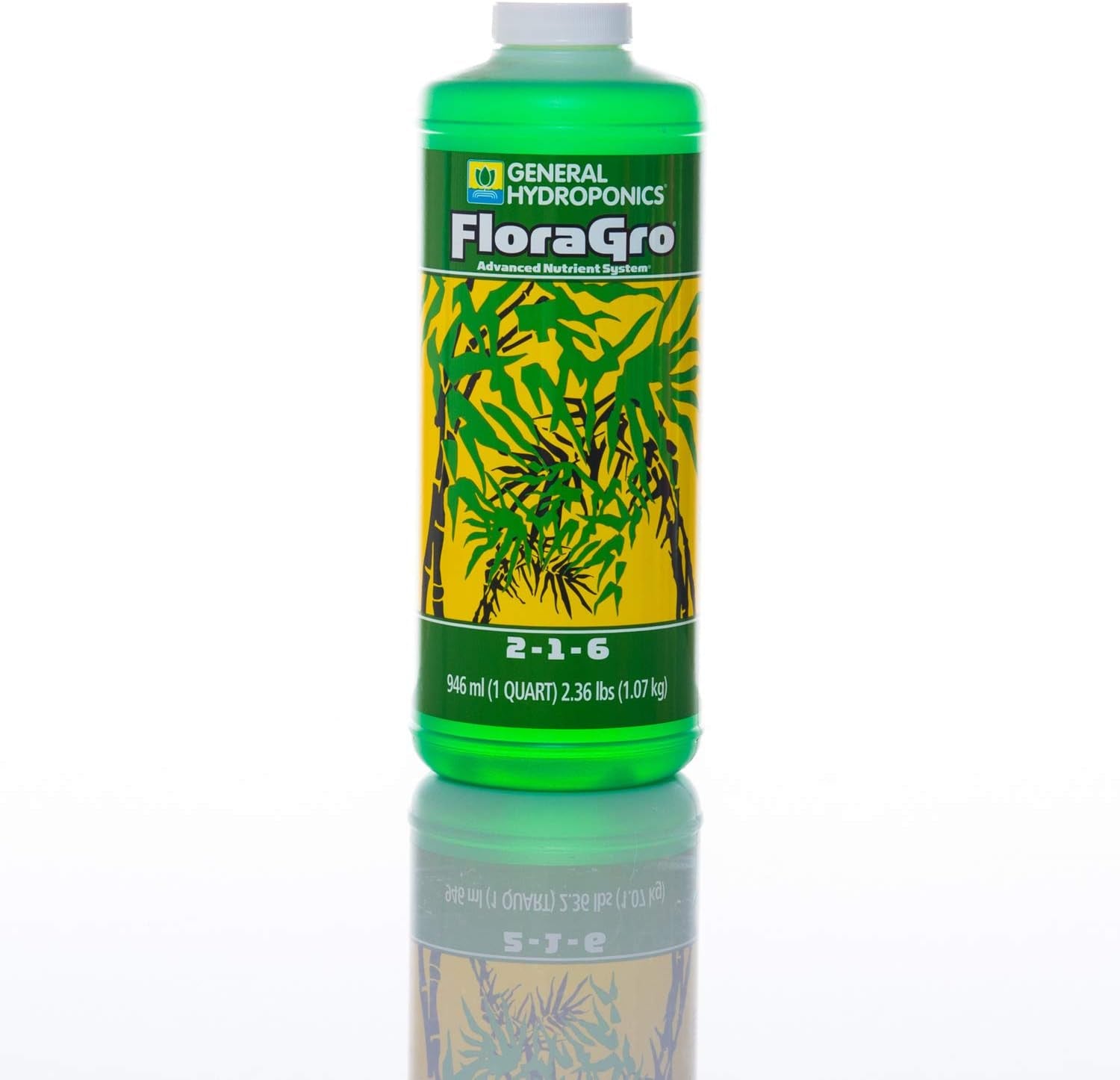 Flora Series: Floramicro, Florabloom, Floragro - 3-Part Hydroponic Nutrient System, 1 Qt. Bottles
