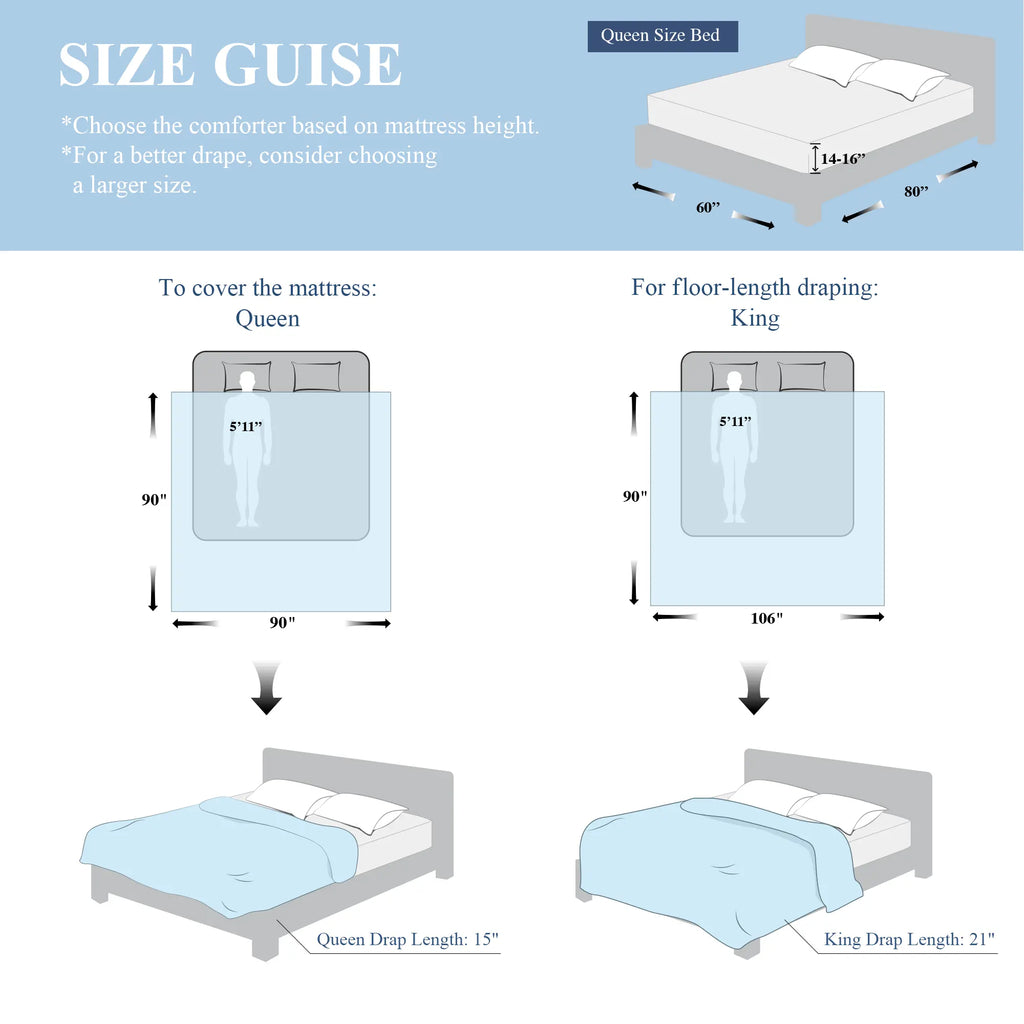 Blunique Summer Cooling Comfort for Hot Sleepers ,Ice Cream Blanket,Breathable Oversized Design, Lightweight, Rayonderived from Bamboo | Comfy Bedding|Summerwins |Teenage Bedroom Accessories, Cooling Blankets