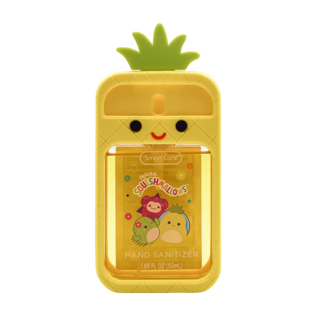 Smart Care Squishmallows Hand Sanitizer Sprays with Case and Wristlet, 1.69Oz, Quick-Drying and Non-Sticky, Kills 99% of Germs, Assorted Scents