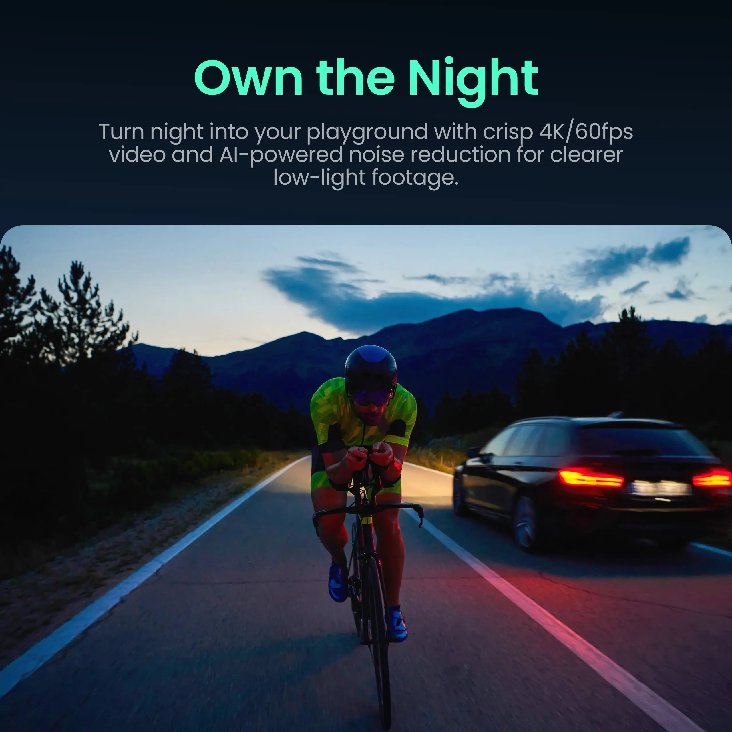 【Live Exclusive Offer】Xtra Edge Pro: 4K Action Camera with 1/1.3" Sensor & Night View