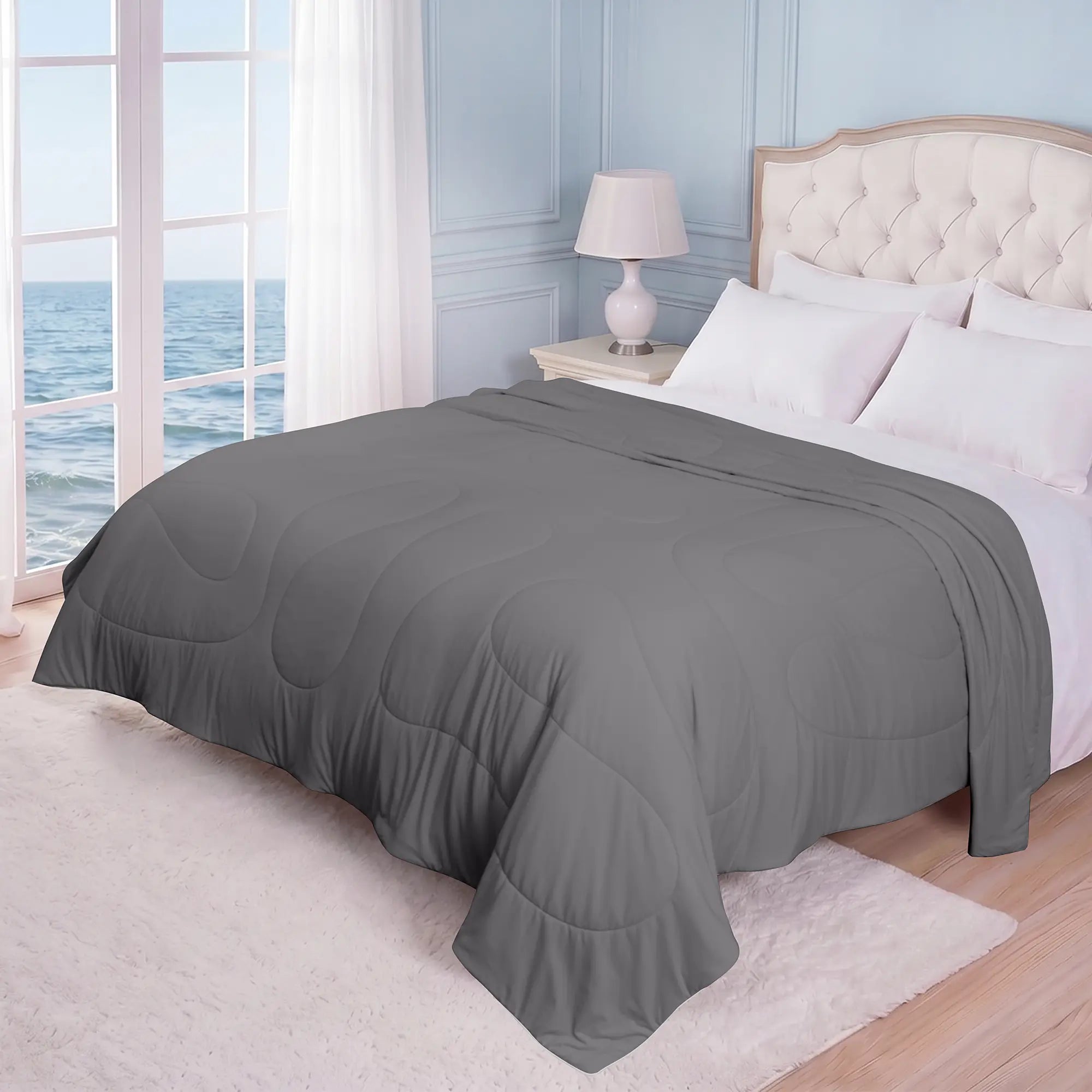 Blunique Summer Cooling Comfort for Hot Sleepers ,Ice Cream Blanket,Breathable Oversized Design, Lightweight, Rayonderived from Bamboo | Comfy Bedding|Summerwins |Teenage Bedroom Accessories, Cooling Blankets
