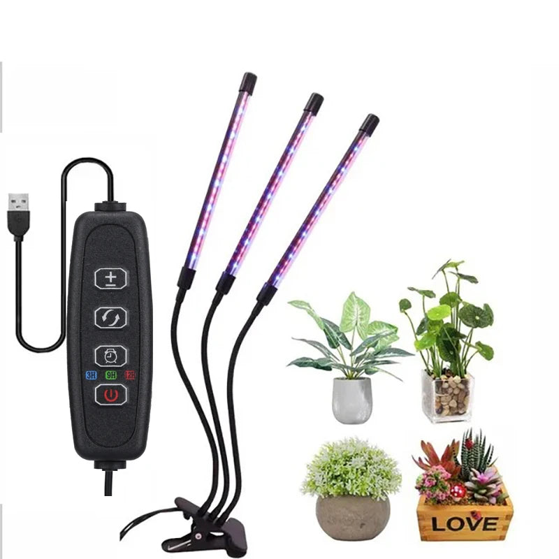  Grow Light Full Spectrum Hydroponic Bulb LED Indoor Plant Light Greenhouse Vegetable Flower Grow Light Grow Box