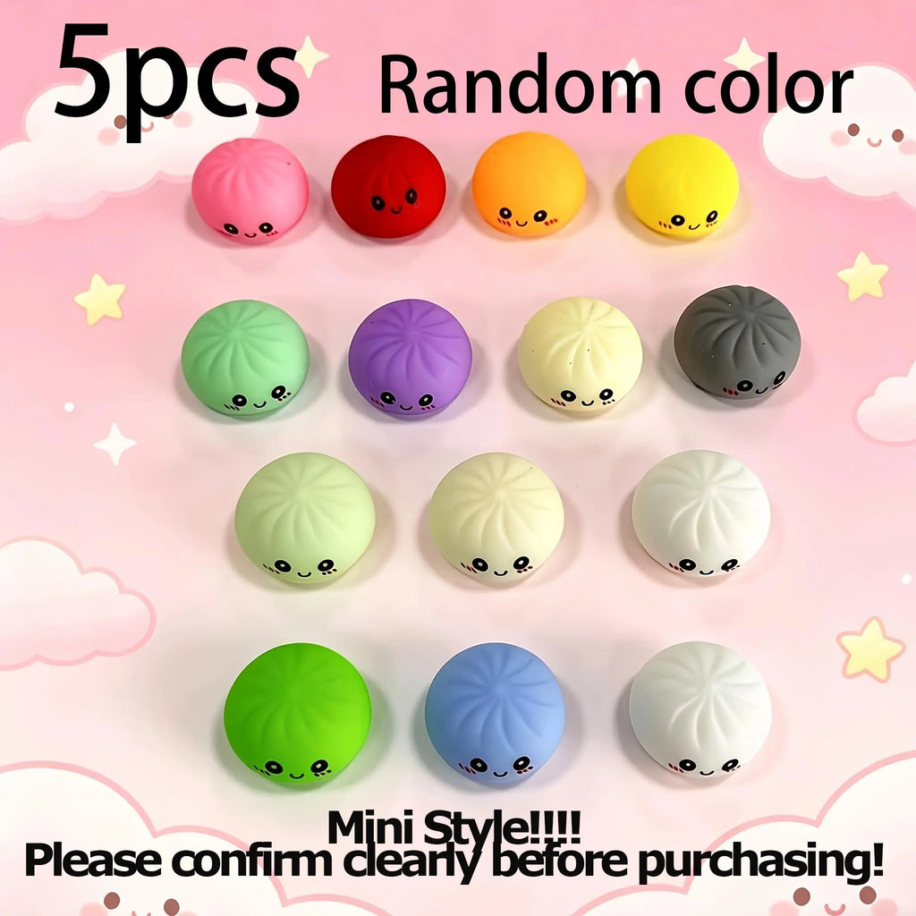 5Pcs per Set,Mini Style Office Leisure Decompression Toy, Ideal Gift for Easter Valentine'S Day Holiday Party Random Color