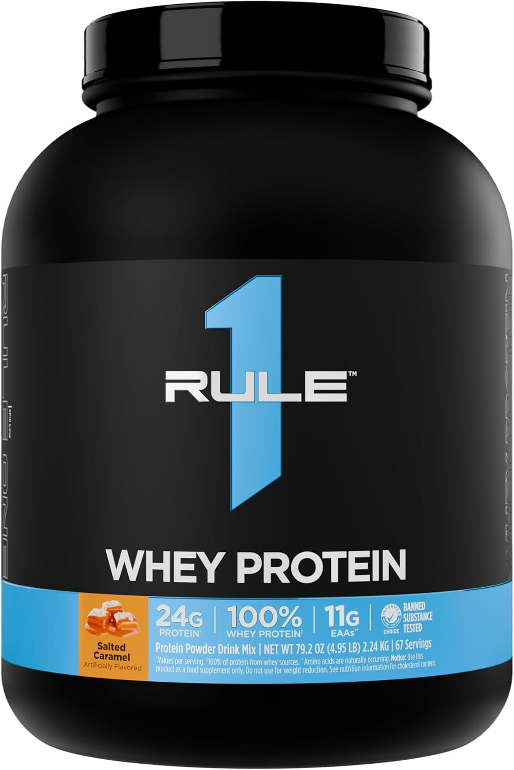 Whey Protein Powder, Banana Crème, 27 Servings | 24G Fast-Acting Protein from All-Whey Sources with Naturally Occurring Eaas & Bcaas for Workout Recovery or Anytime Use