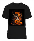 Unisex V-Neck T-Shirt Halloween 
