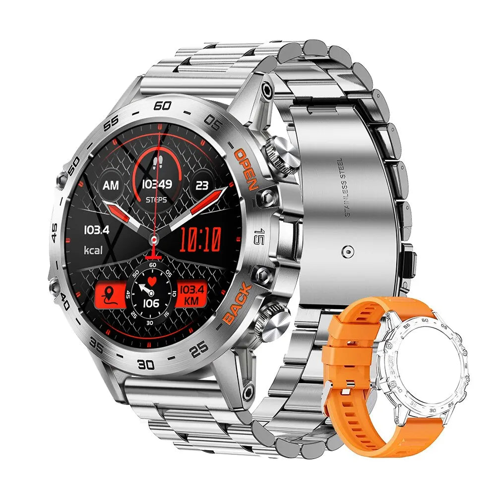1.39 Inch Bluetooth Call Smart Watch Men Sports Fitness Tracker Watches IP67 Waterproof Smartwatch for Android IOS MD52